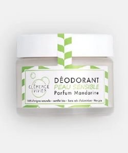 Déodorant crème Peau sensible Mandarine BIO, 50 g
